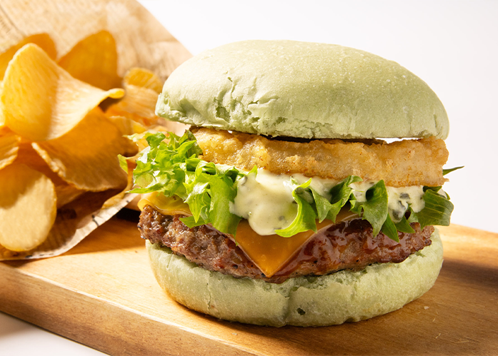 ロイドのグリーンバンズバーガー